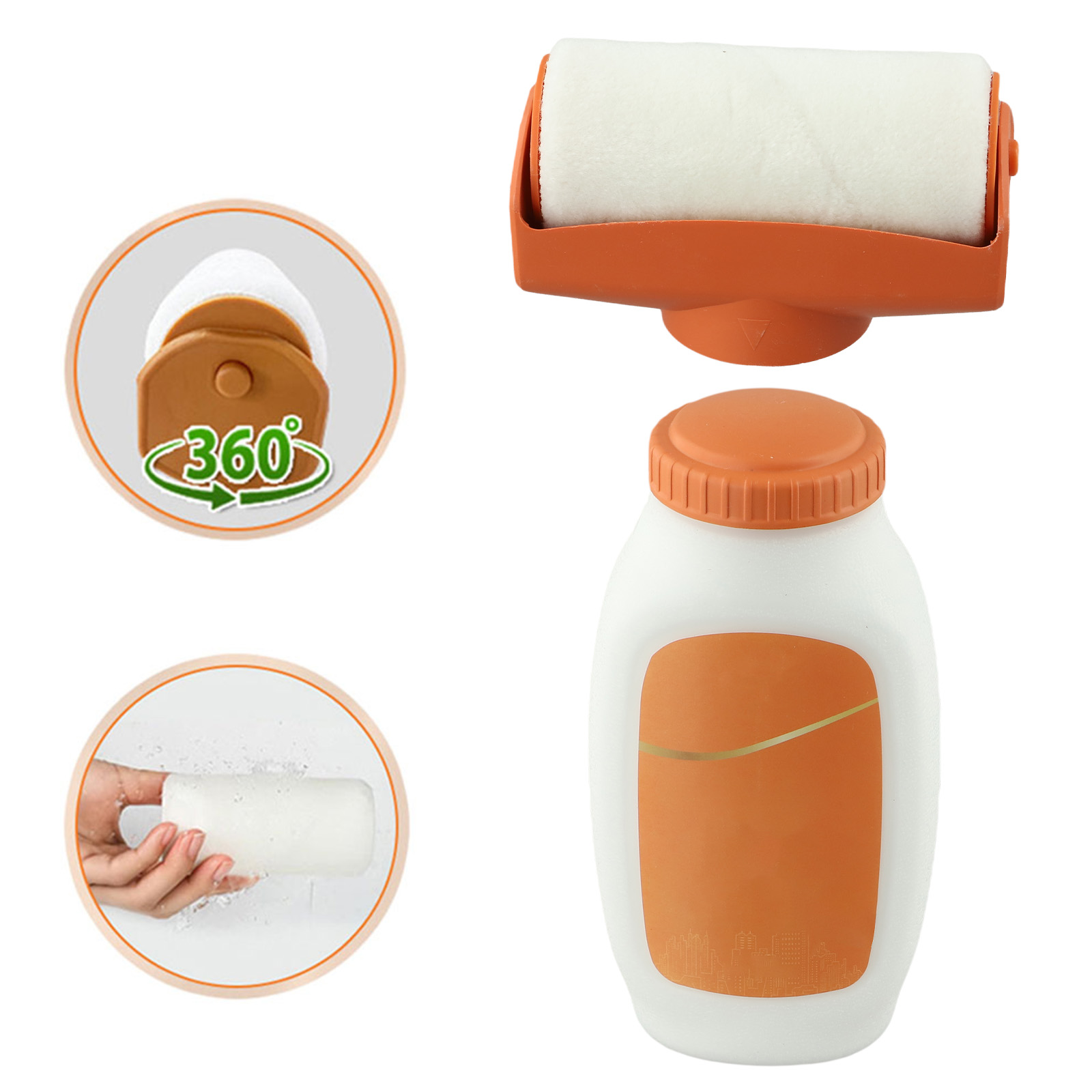 Home Improvement Mark - Paint Repair Tool 2-in-1 Roller Paint