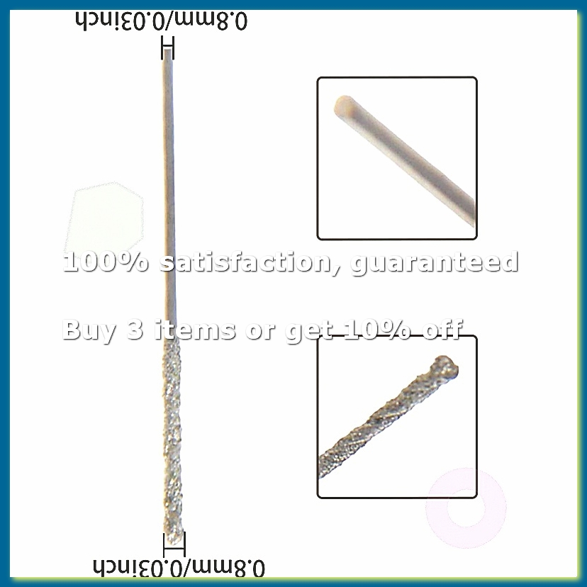 ●20Pcs 0.8mm Diamond Coated Ti - Drill Bits review and price