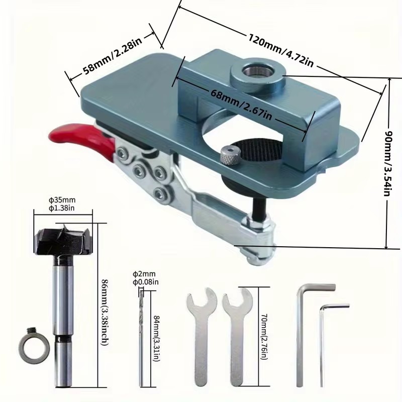 Precision Edge Clamping Jig wi - Cabinet Hinges review and price
