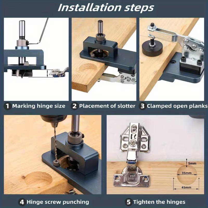 Precision Edge Clamping Jig wi - Cabinet Hinges review and price