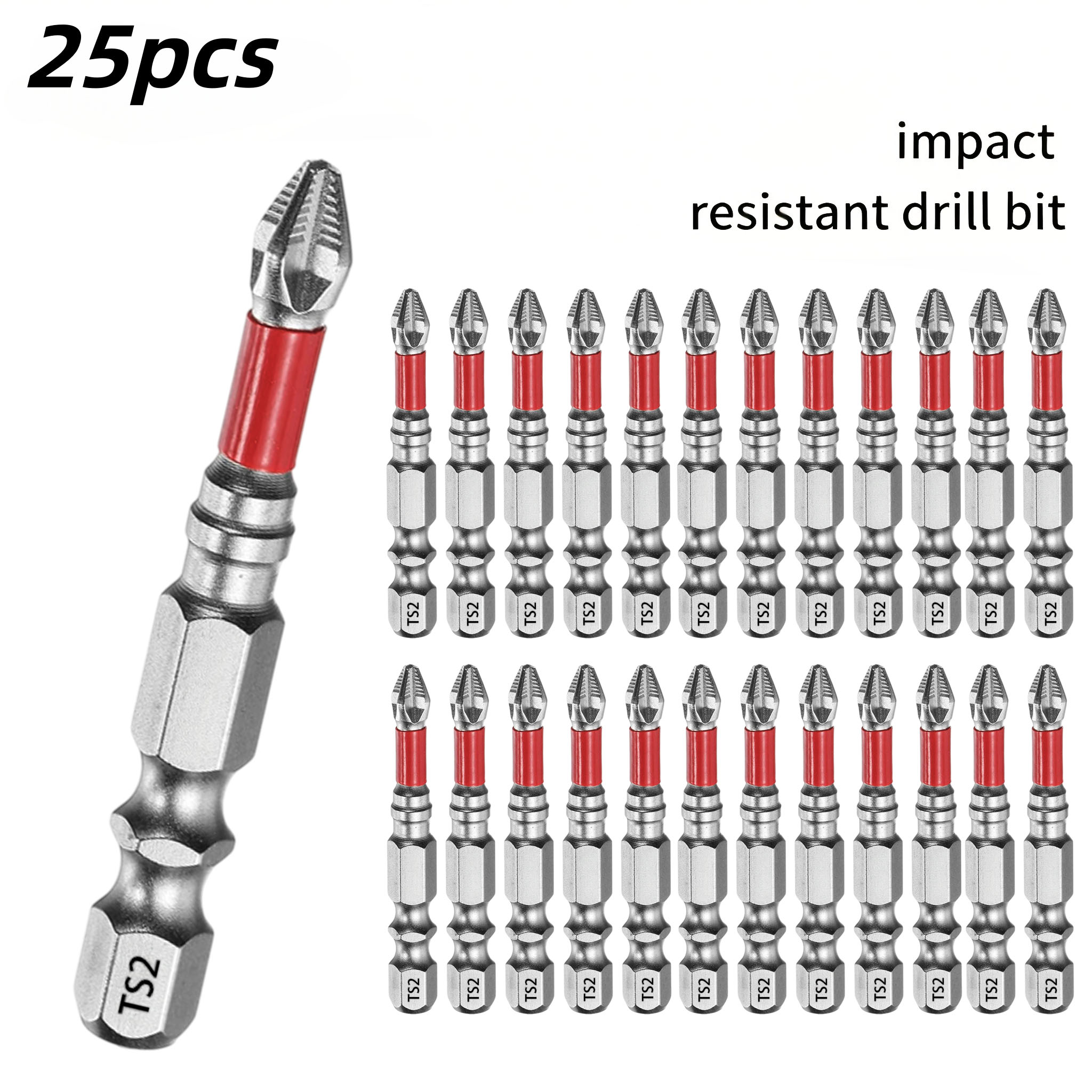 25Pcs 50mm Professional Long S - Drill Bits review and price
