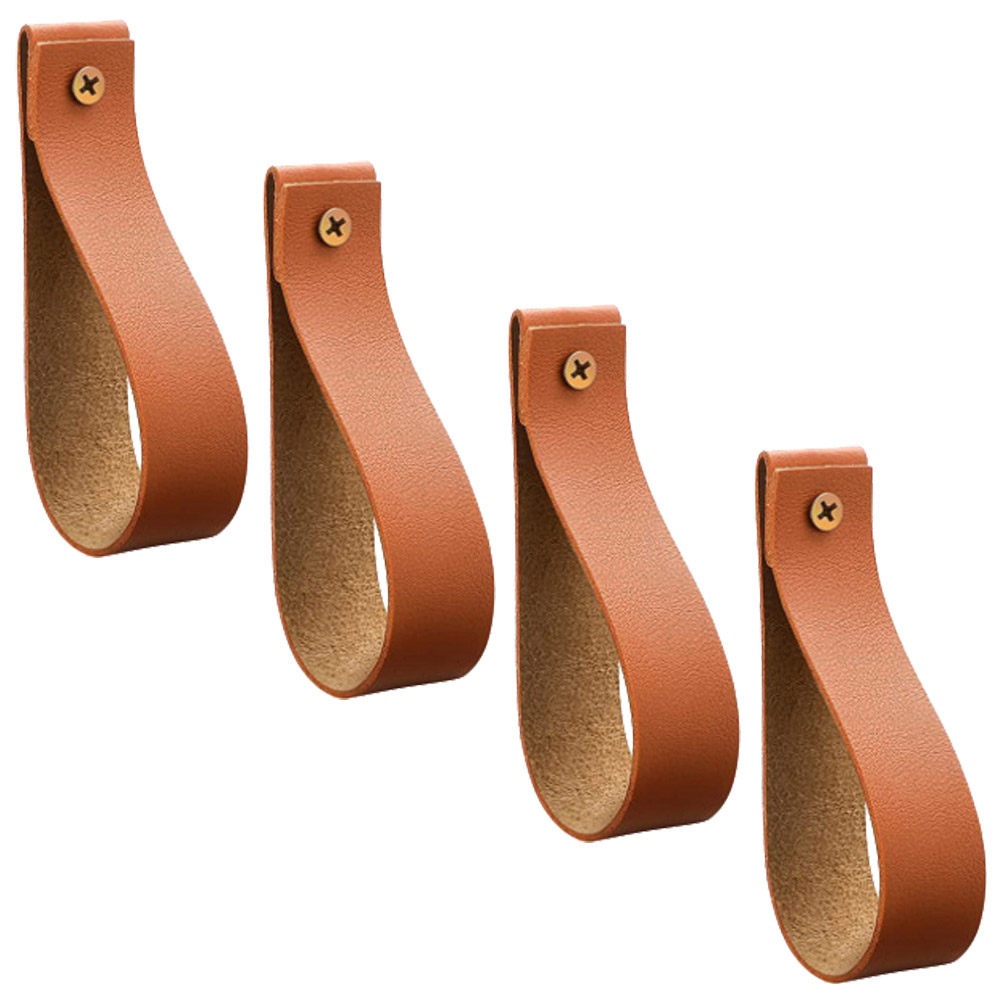 4Pcs PU Curtain Rod Strap Hook - Curtain Rods review and price