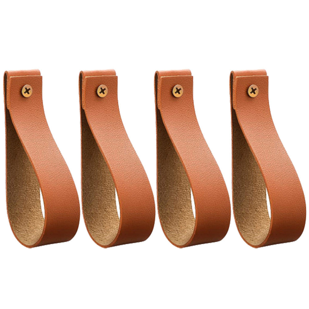 4Pcs PU Curtain Rod Strap Hook - Curtain Rods review and price