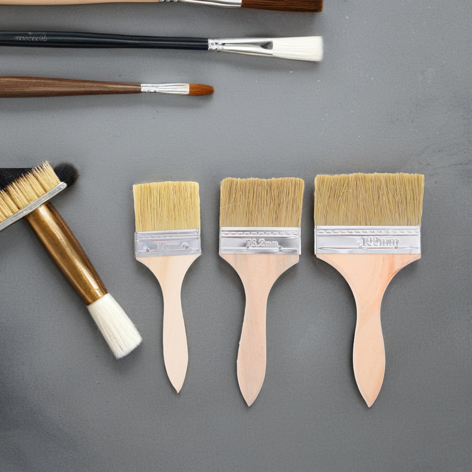 Thickened Wooden Handle Paint  - Home Improvement Fence review and price