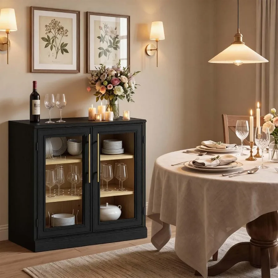 Modern display cabinet with gl - Door Handle review and price