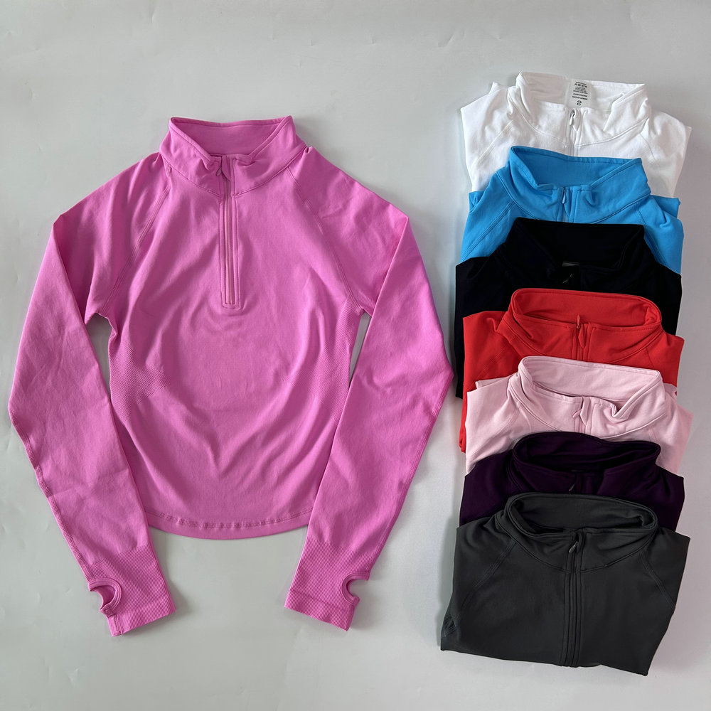 No Logo Yoga Jacket With Half  - Wallpaper review and price