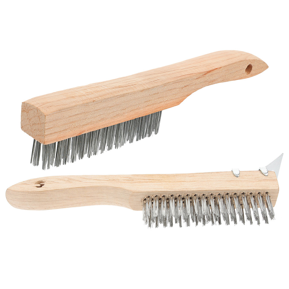 Steel Wire Brush Set 2pcs with - Paint Brush review and price