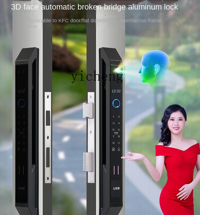cc29Automatic Broken Bridge Al - Door Lock review and price